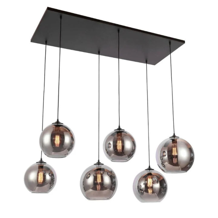 Pendant Light - Luxe Smoke Glass / C10-5