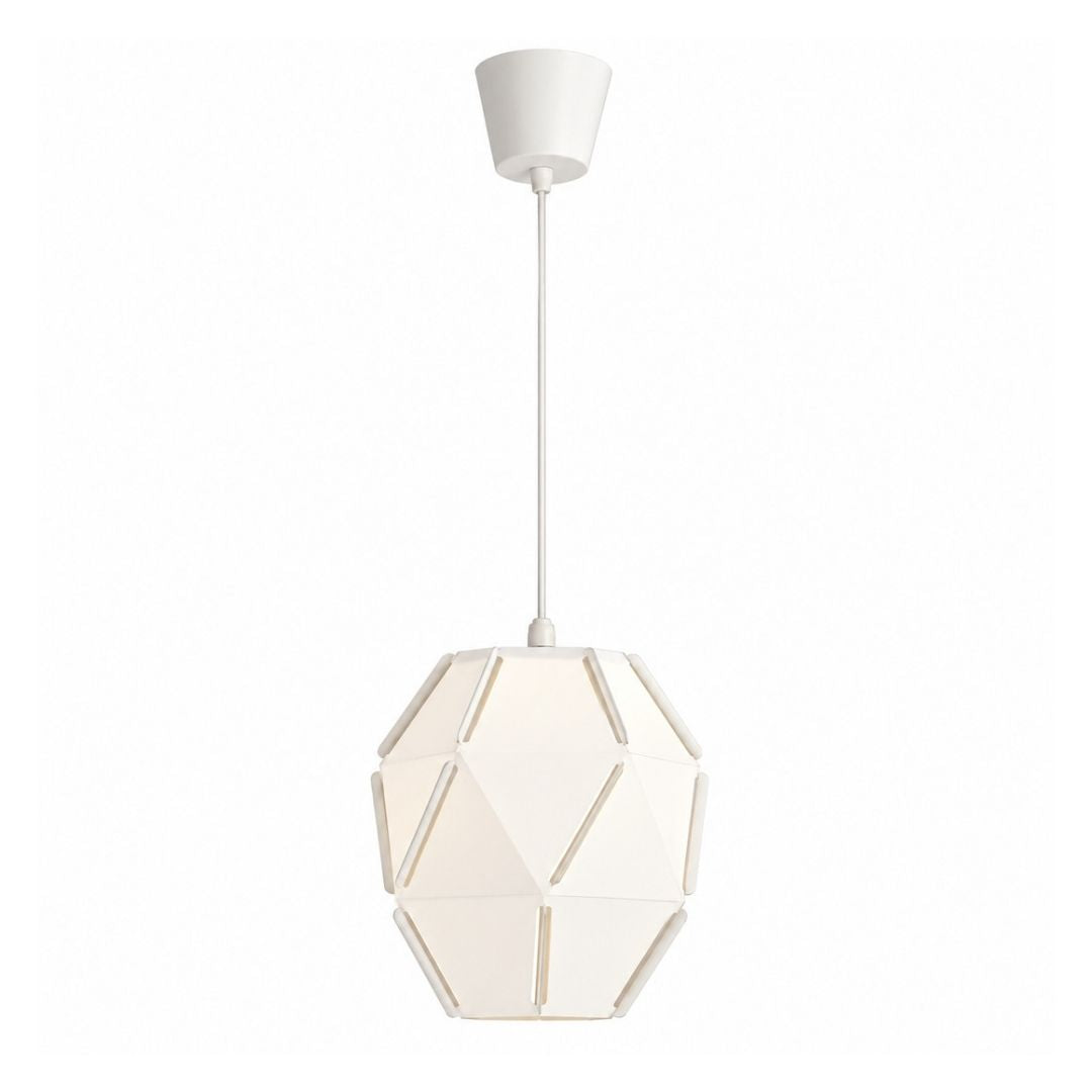Pendant Light -  White Geometric / PEN803
