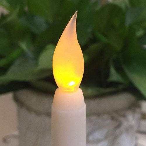 Plastic Dinner Candle - 24cm Battery Operated