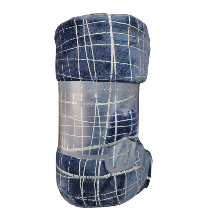 Plush Throws - Striped & Geometric