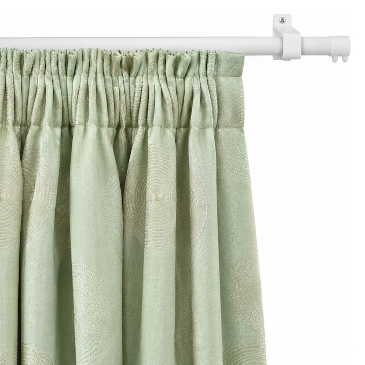 Polysilk Circles - Ready Made Curtain