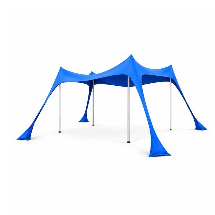 Totai - Portable Sun Shelter with Sand Anchors - 8 Man