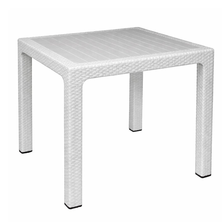 Protea Outdoor Rattan Cafe Table - 4 Seater