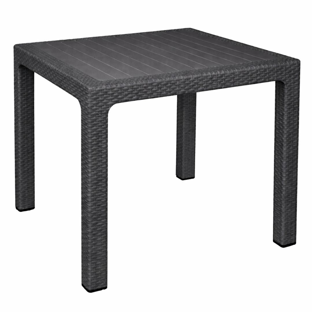 Protea Outdoor Rattan Cafe Table - 4 Seater
