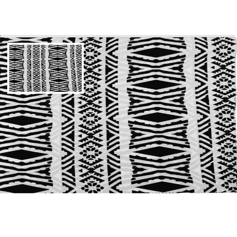 Printed Mini Matt 150cm - Xhosa Prints 11