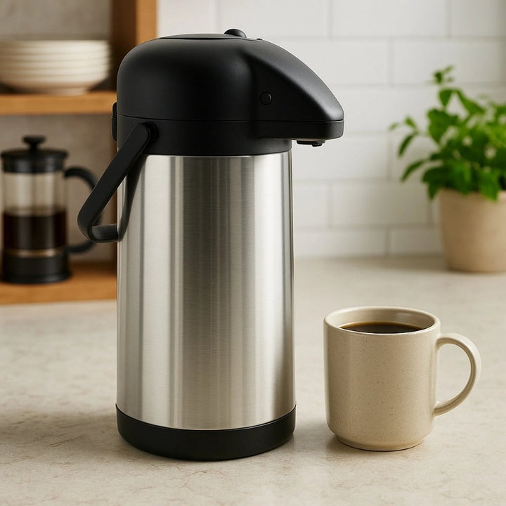 Vacuum Airpot Flask - Double Pump