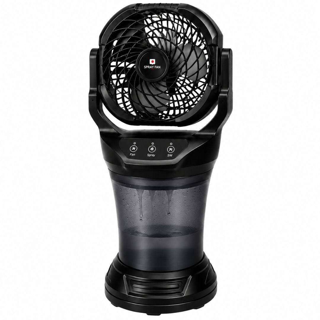 Totai - Rechargeable Misting Fan with LED Light