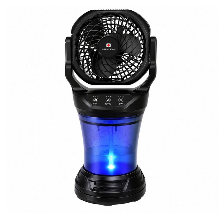 Totai - Rechargeable Misting Fan with LED Light