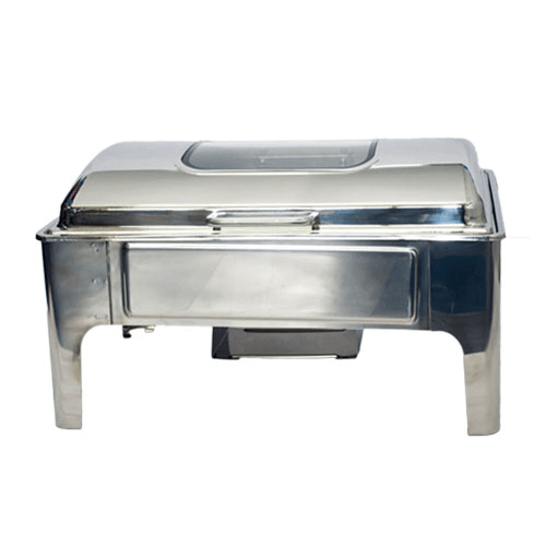 Chafing Dish - Flat Top With Window Silver