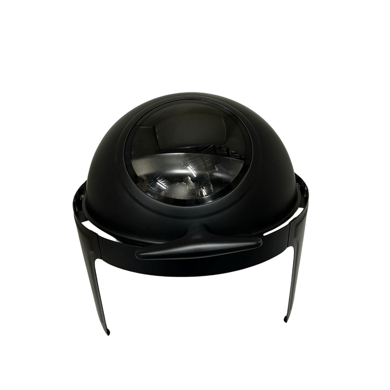 Chafing Dish - Roll Top With Window Black