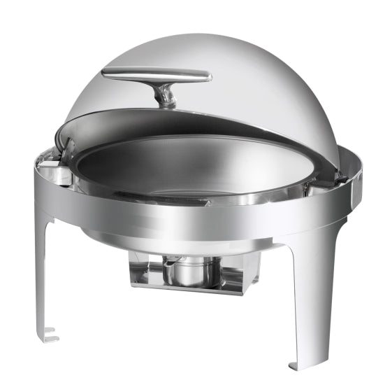Chafing Dish - Roll Top Silver
