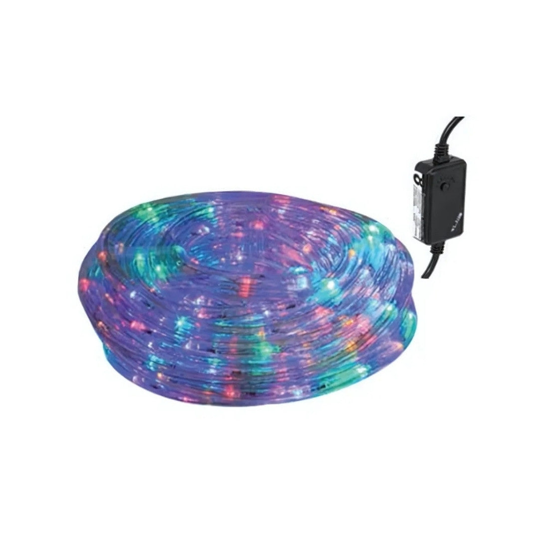 Multi-Colour LED Rope Light - 10m Indoor & Outdoor