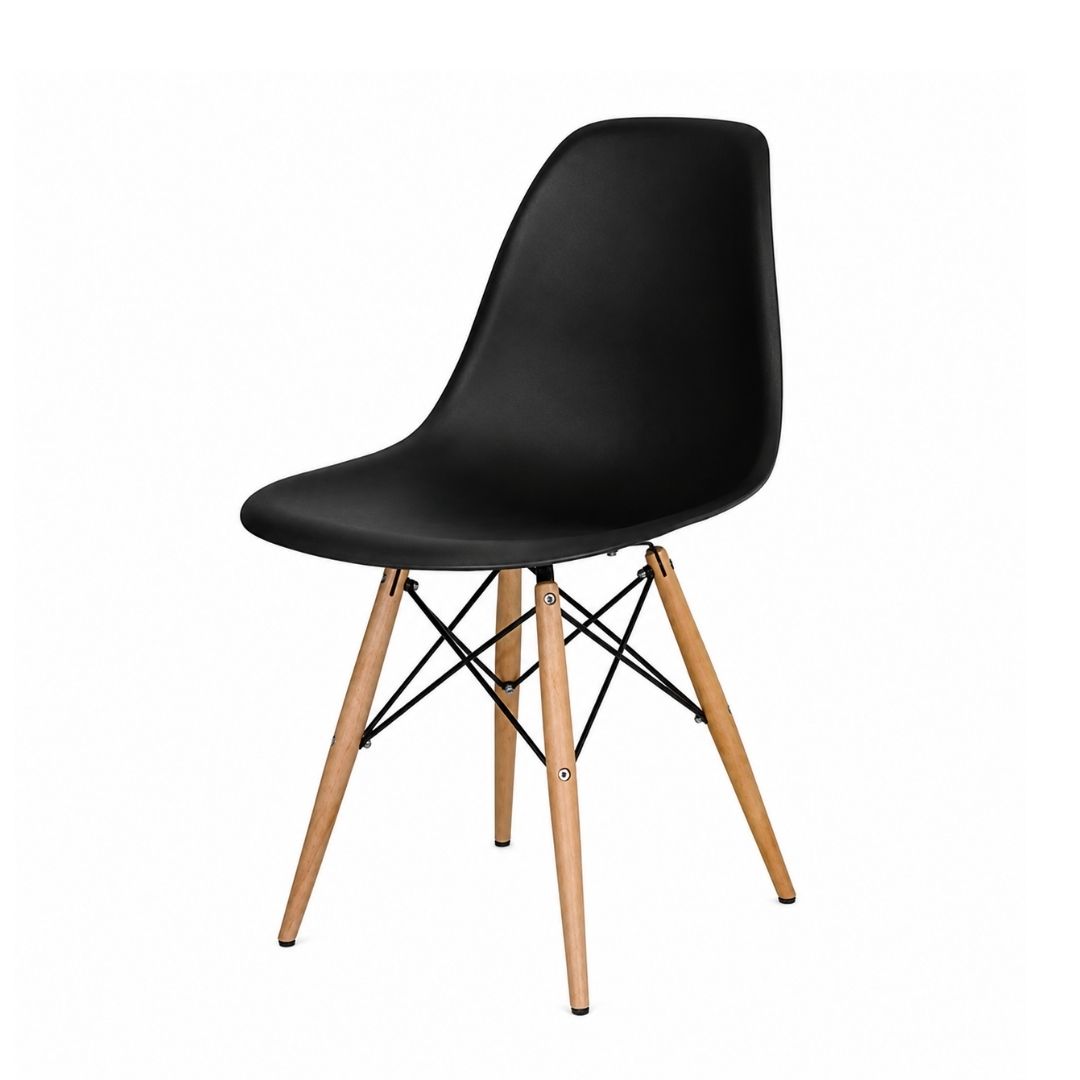 Dining Set - Round Table + 4 Chairs