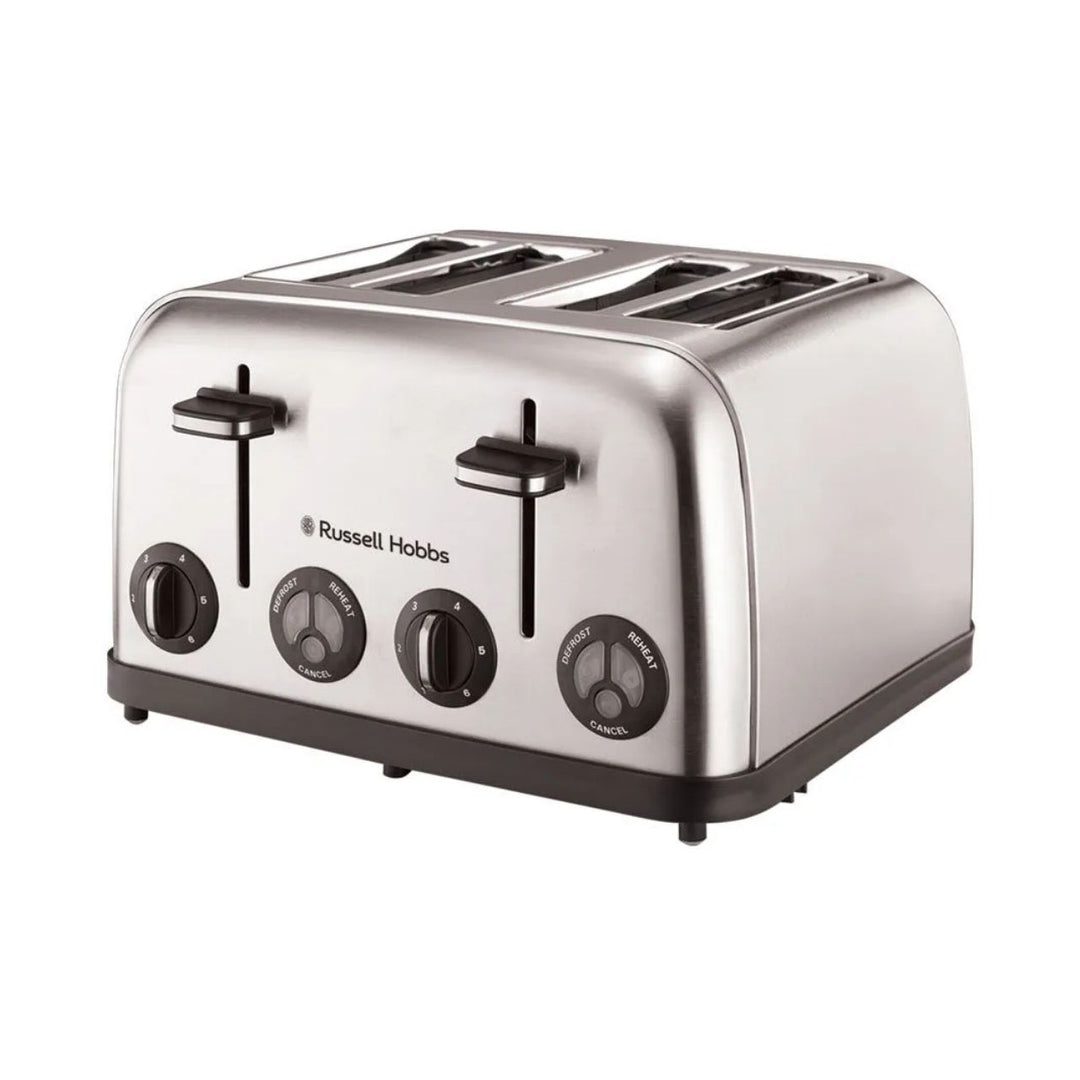 Russell Hobbs - 4 Slice Stainless Steel Toaster