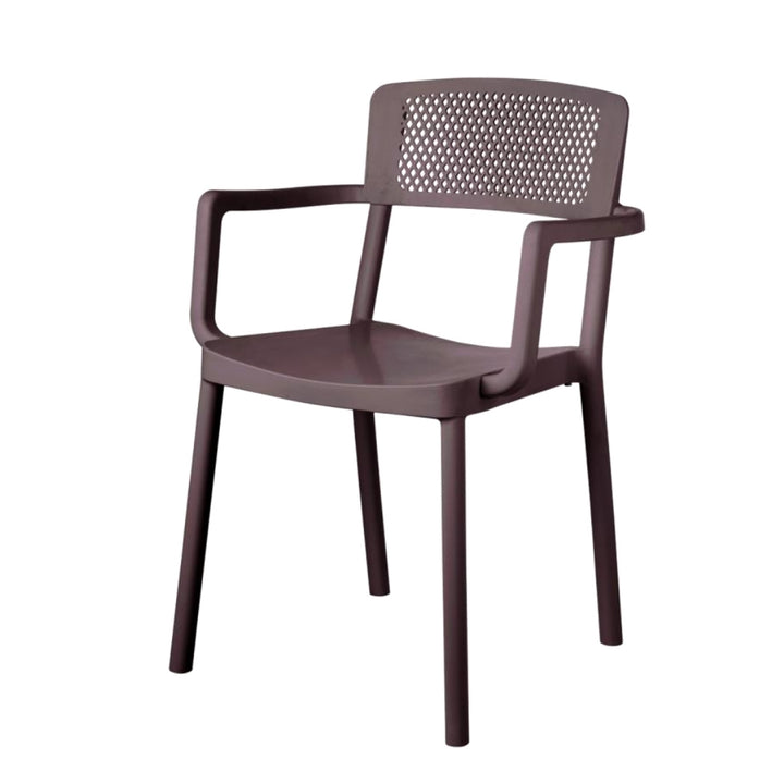 Solid Plastic Chairs - Santorini Arm Chairs
