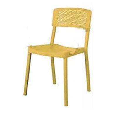 Solid Plastic Chairs - Santorini Armless Chair