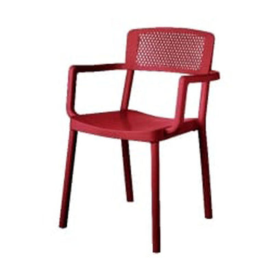 Solid Plastic Chairs - Santorini Arm Chairs