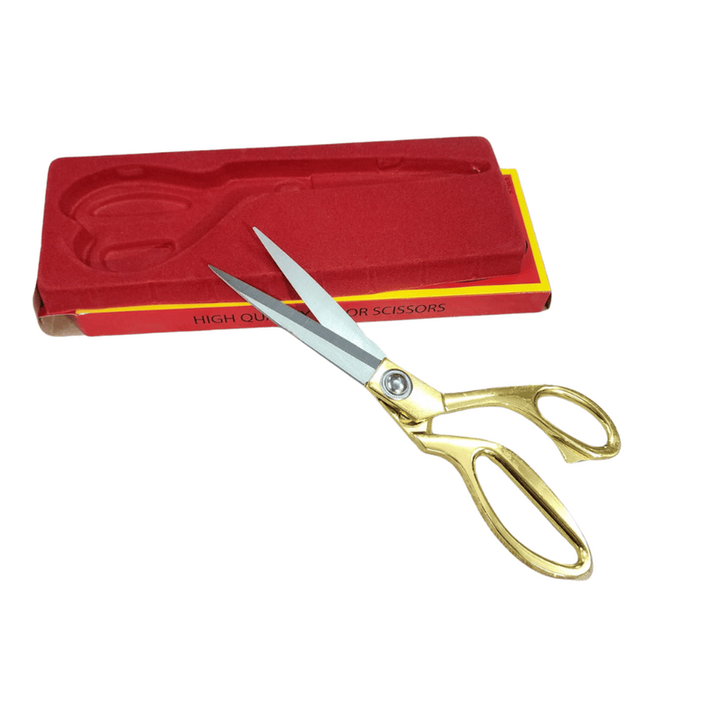 Scissors - Tailors Shears 9 inch Gold Frame