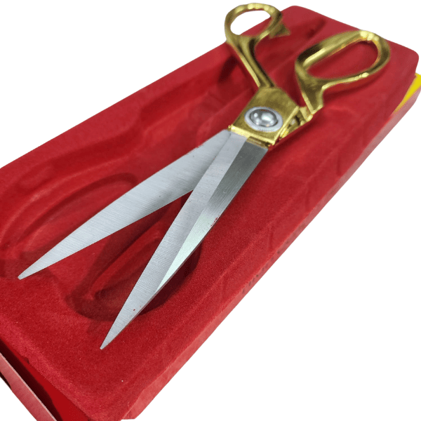 Scissors - Tailors Shears 9 inch Gold Frame