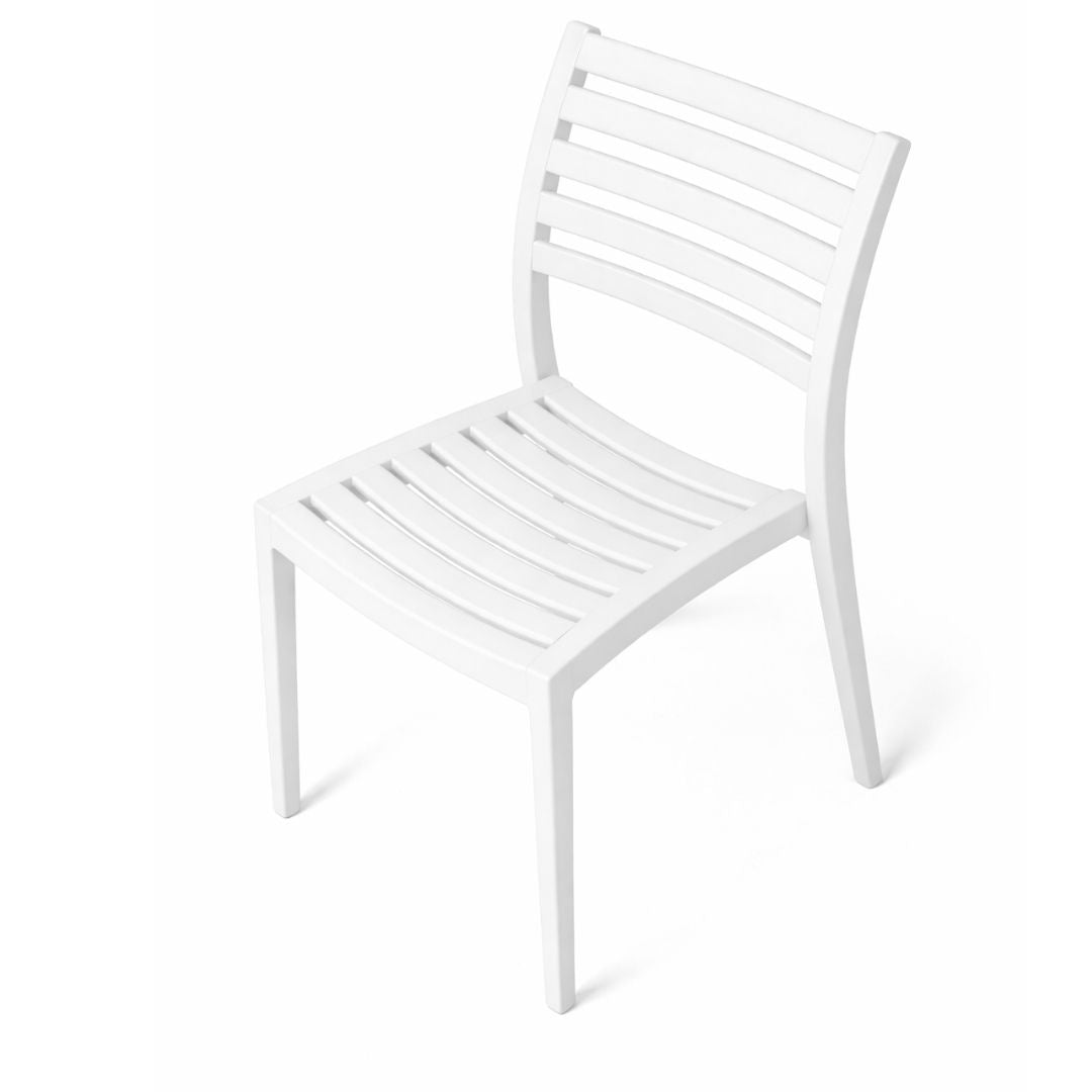Rimini Chair - Slatted Cafe Chair