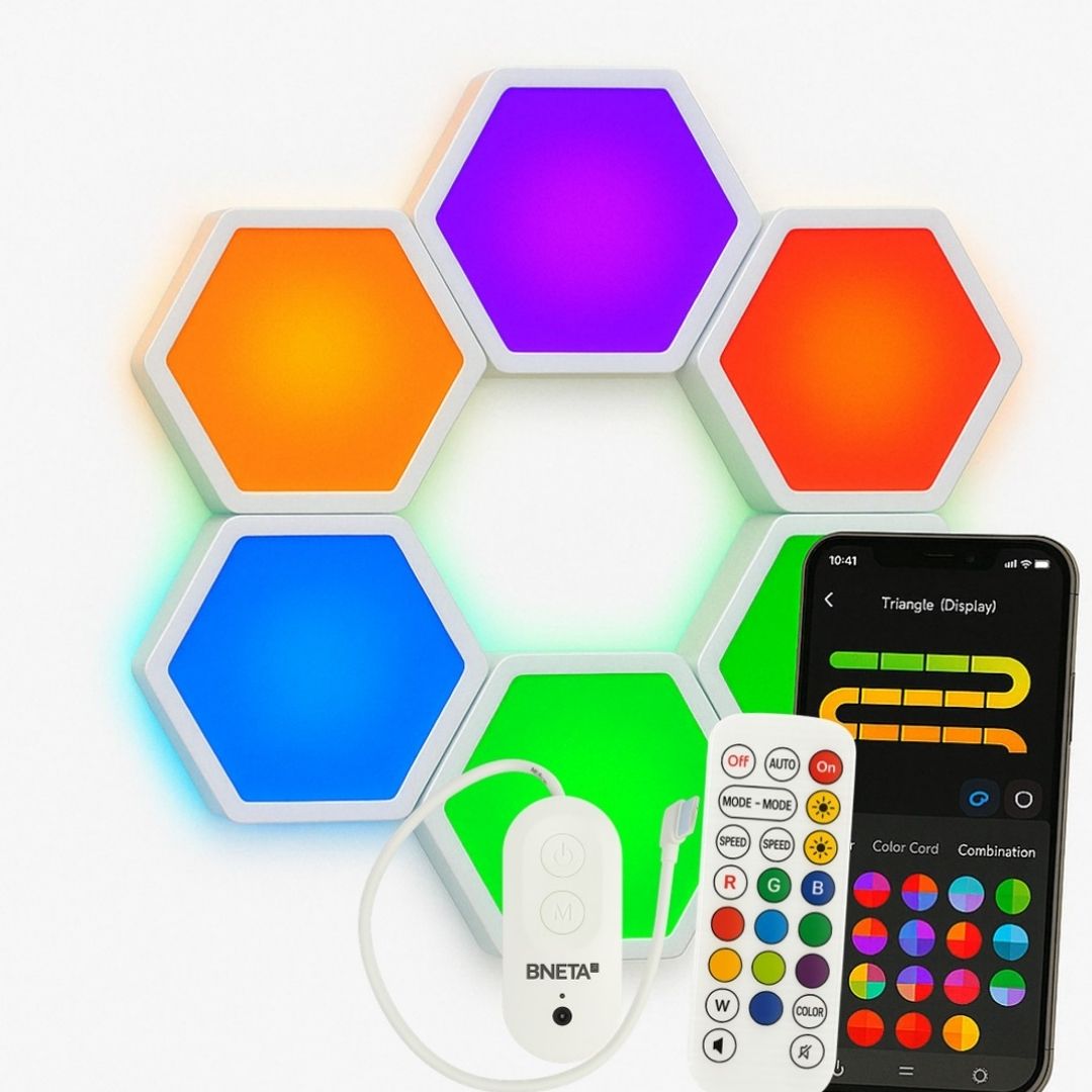 BNETA - IoT Smart Hexagon Light ST70