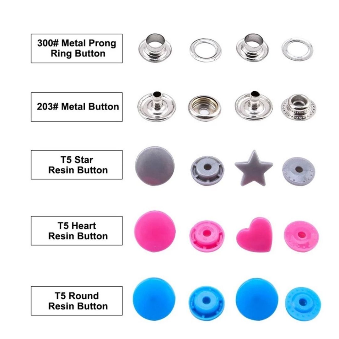 Multifunction Mini Hand Press and Button Kit