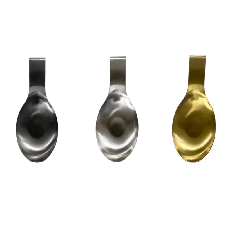 Spoon Rests - Steel Flat