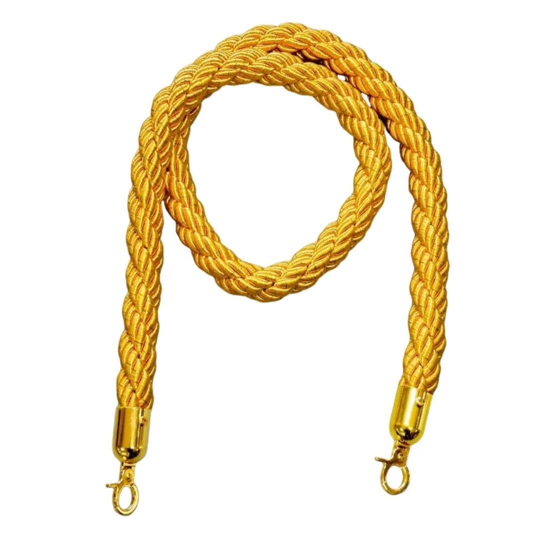 Stanchion Ropes Only - Twisted Braided Singles