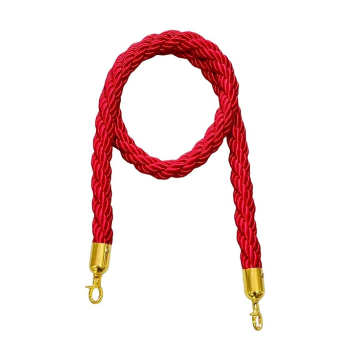 Stanchion Ropes Only - Twisted Braided Singles