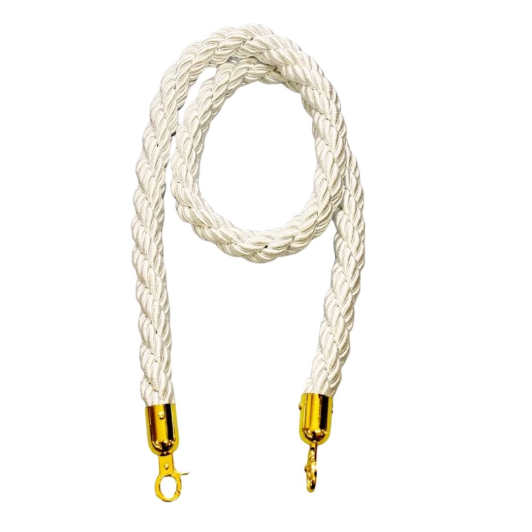 Stanchion Ropes Only - Twisted Braided Singles
