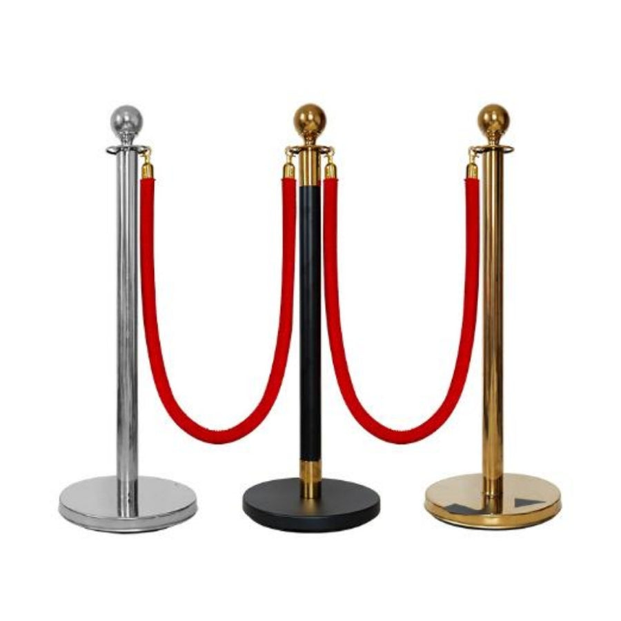 Stanchion With String Rope Stanchion Rope Sets – Ahmeds Textiles