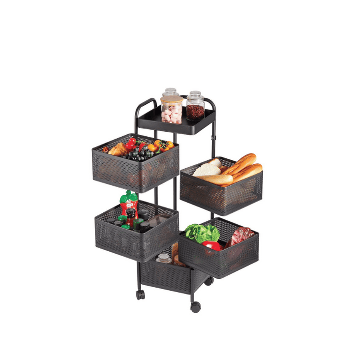 Storage Rack - Rotating Basket