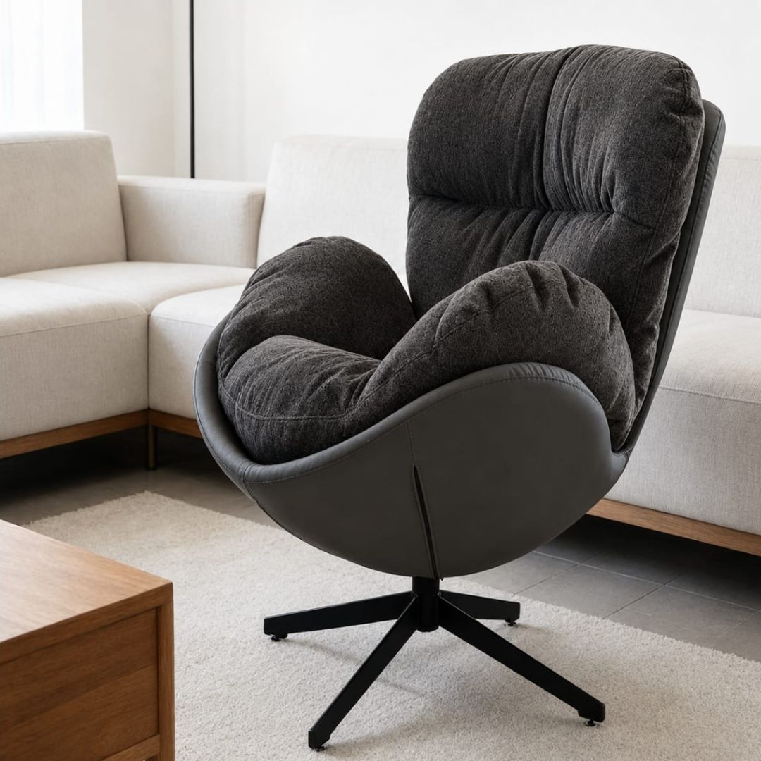 Lounge Chair - CloudRest Egg Shaped - Swivel 360°