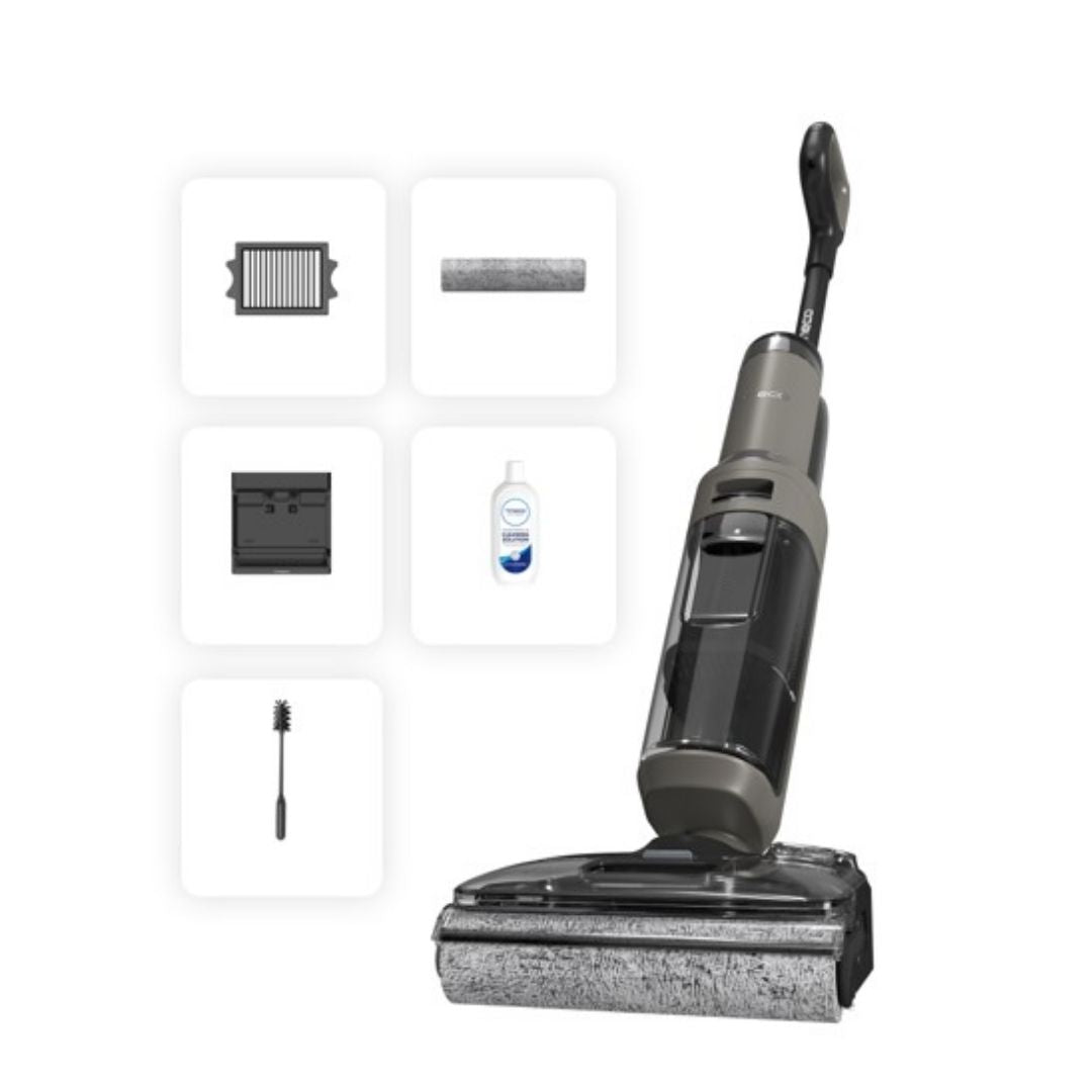 TINECO FLOOR ONE i6 Stretch Plus - Cordless Wet & Dry Vacuum Cleaner with Self-Cleaning