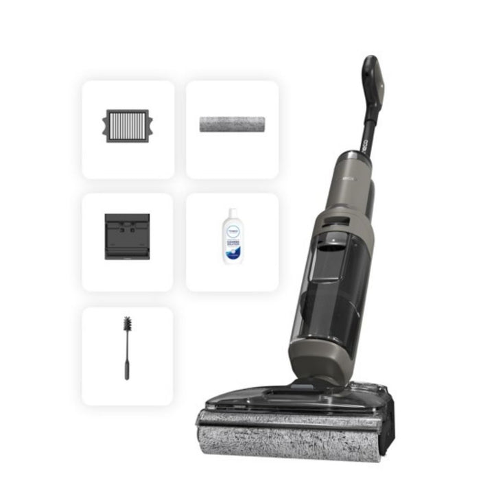 TINECO FLOOR ONE i6 Stretch Plus - Cordless Wet & Dry Vacuum Cleaner with Self-Cleaning