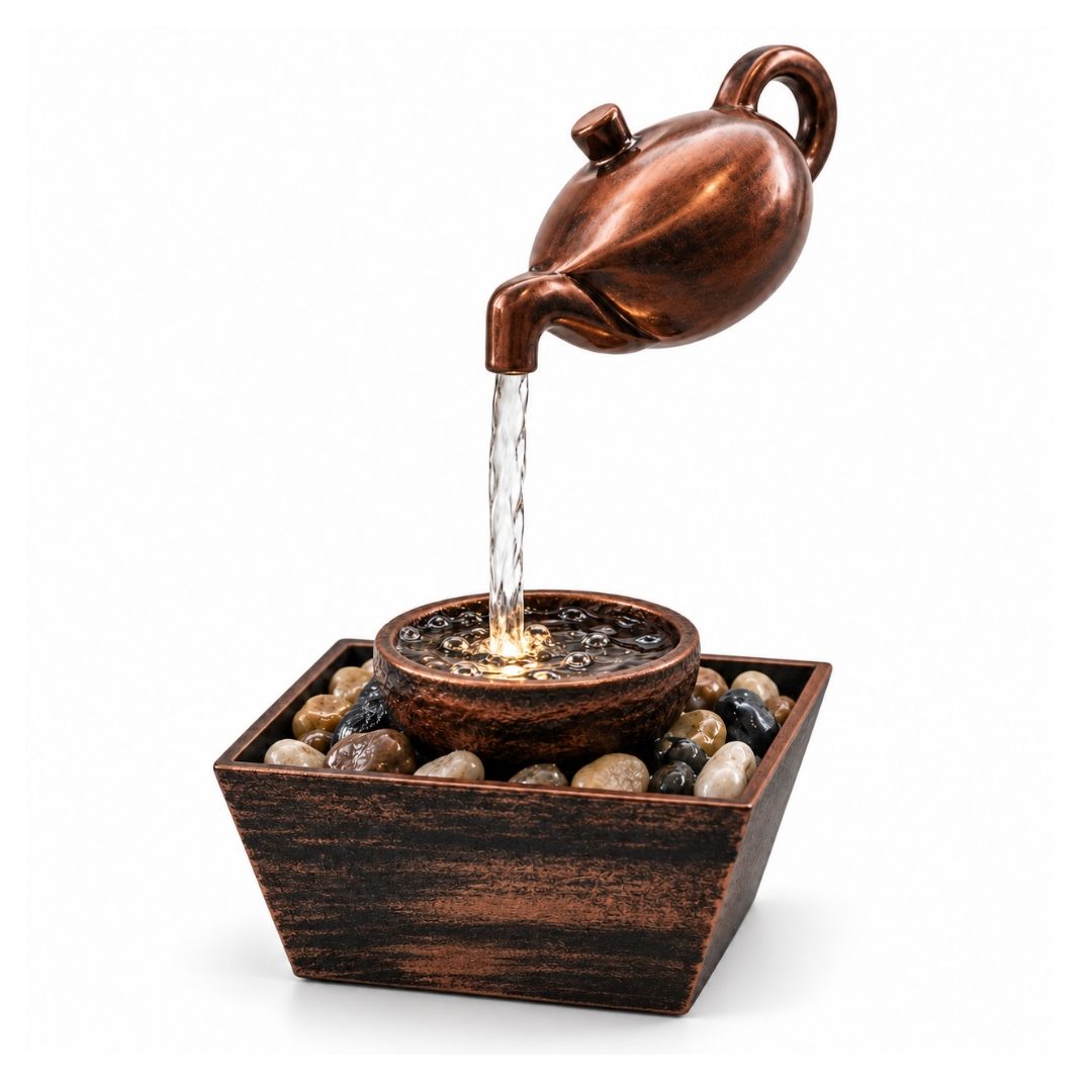 Home Decor - Floating Teapot with Water Fountain