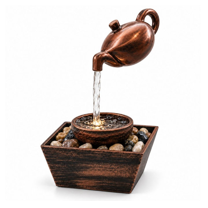 Home Decor - Floating Teapot with Water Fountain