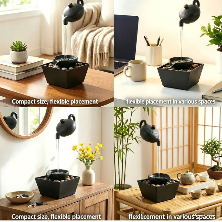 Home Decor - Floating Teapot with Water Fountain