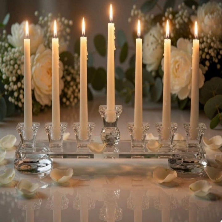 Table Decor - Gloria 9 Spoke - Candle Holder