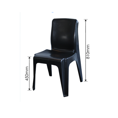 Chairs - Heavy Duty Onyx Chair Black