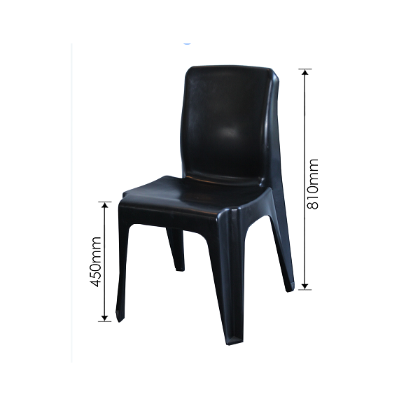 Chairs - Heavy Duty Onyx Chair Black