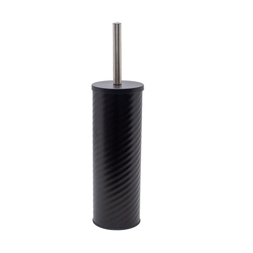 Toilet Brush-Black closed lid