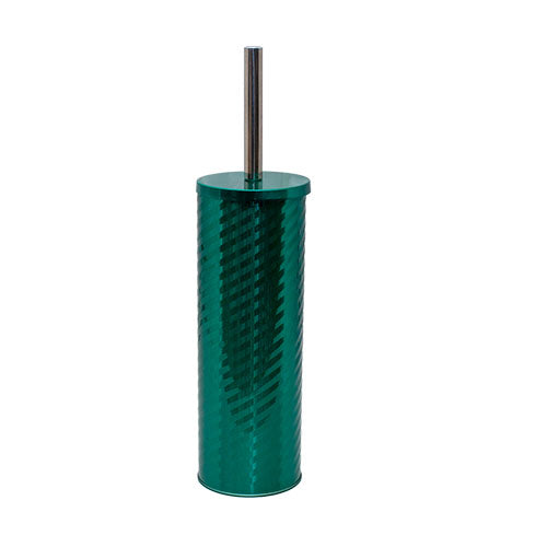 Toilet Brush-Green closed lid