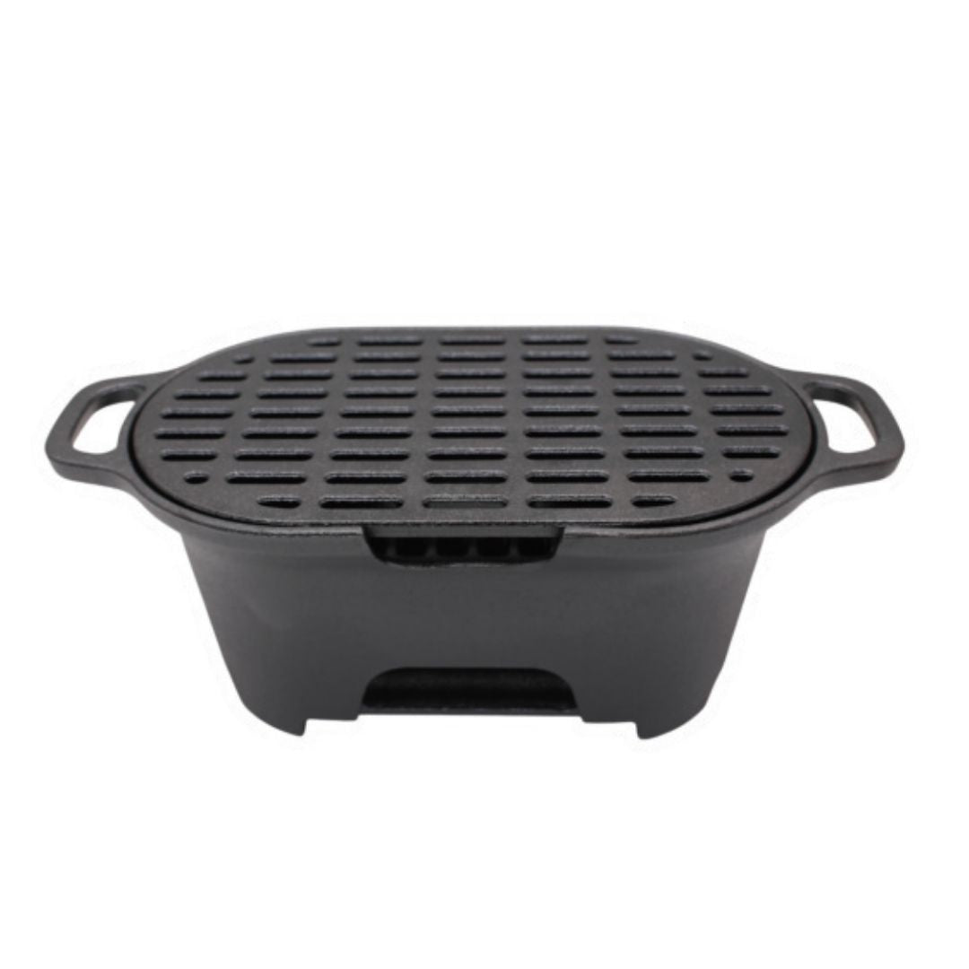 Cast Iron BBQ Grill Stove - Mini - 36cm