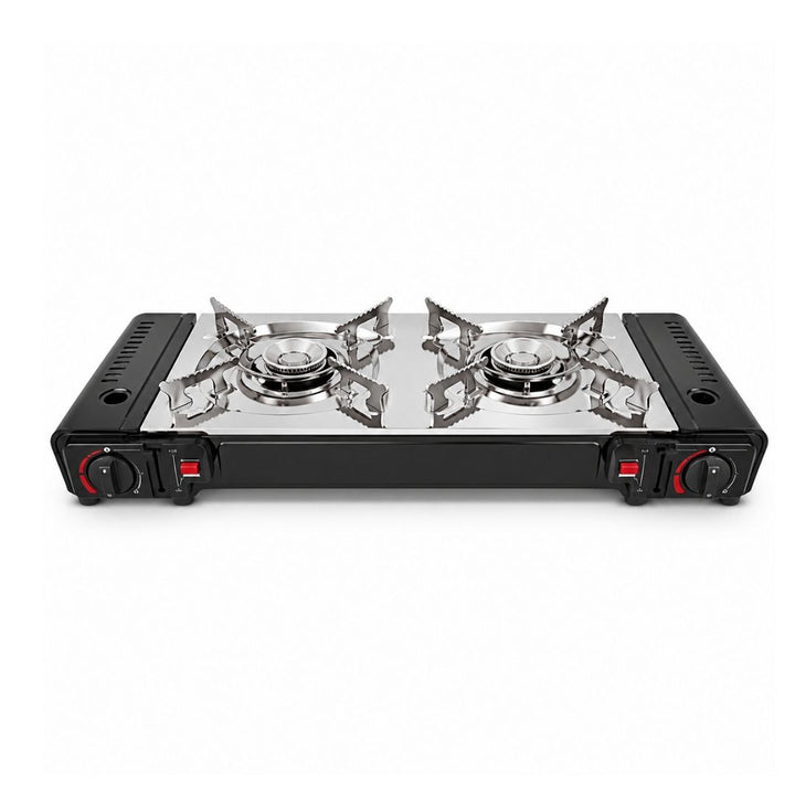 Totai - Gas Stove - Double Burner Portable Cartridge