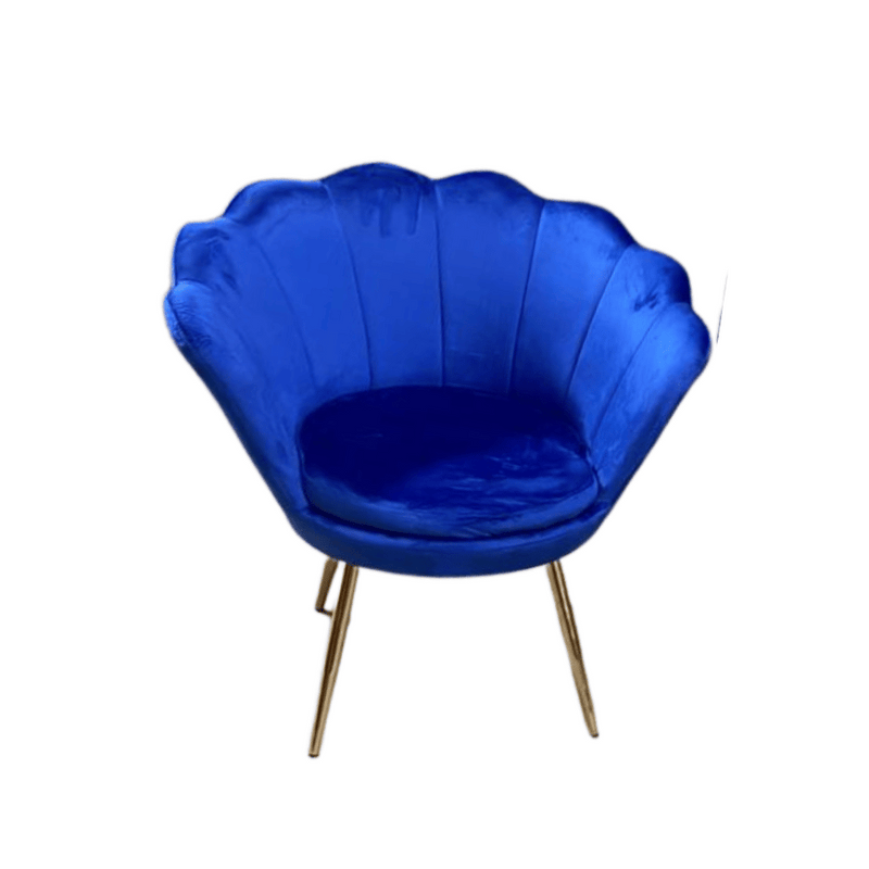 Tulip Sofa Chair - Gold Legs