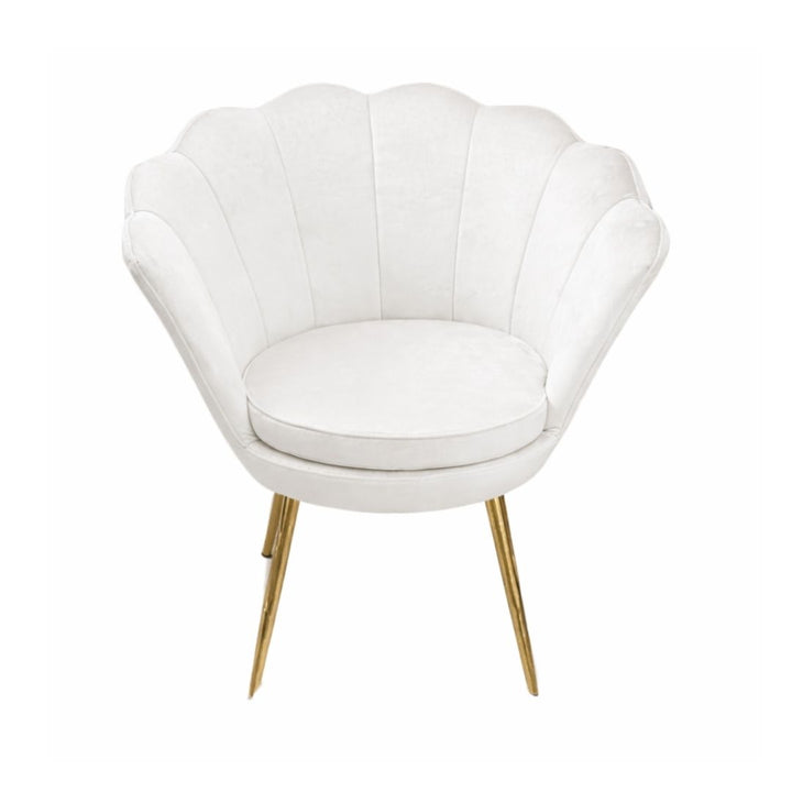 Tulip Sofa Chair - Gold Legs