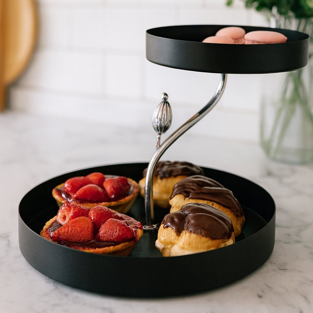 Display Stand - Round Two Tier