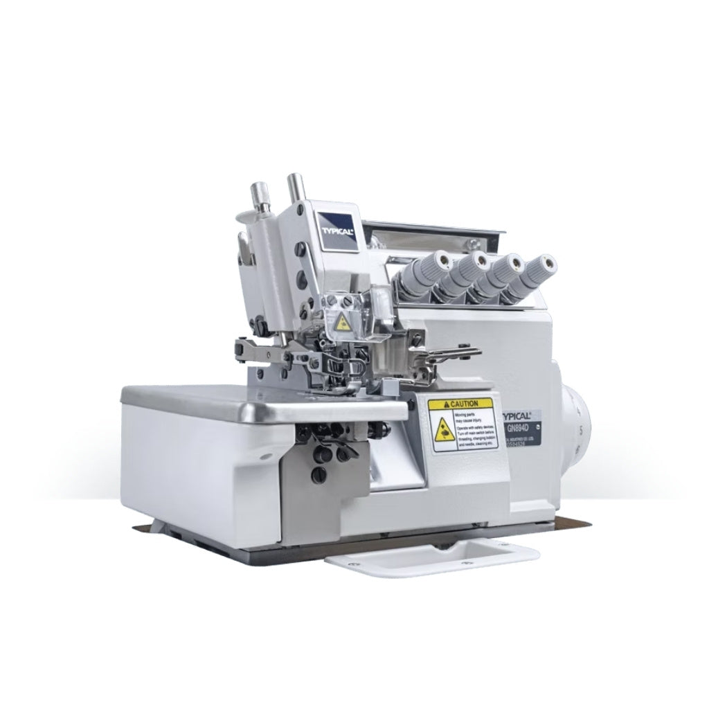 Typical GN894D - Industrial 4 Thread Direct Drive Overlock Machine
