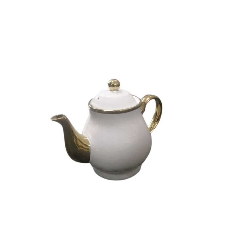 Crockery - Teapot Gold Accents